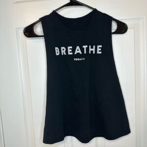 YogaSix Breathe Muscle Tank Size Large